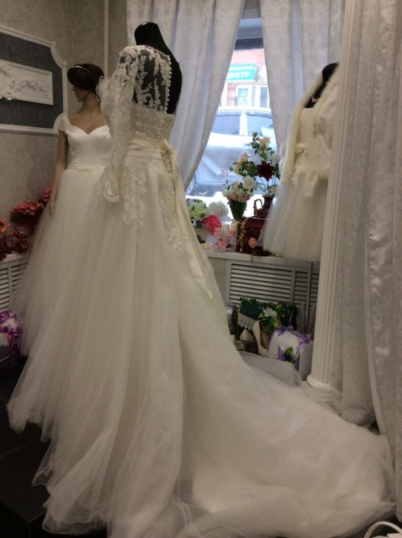 Свадебное платье LB SL 209 + болеро LB 14636 SL