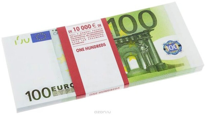 Деньги для выкупа 100 евро
