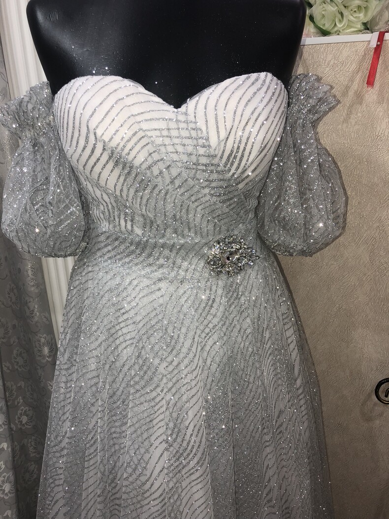Свадебное платье Снежная королева